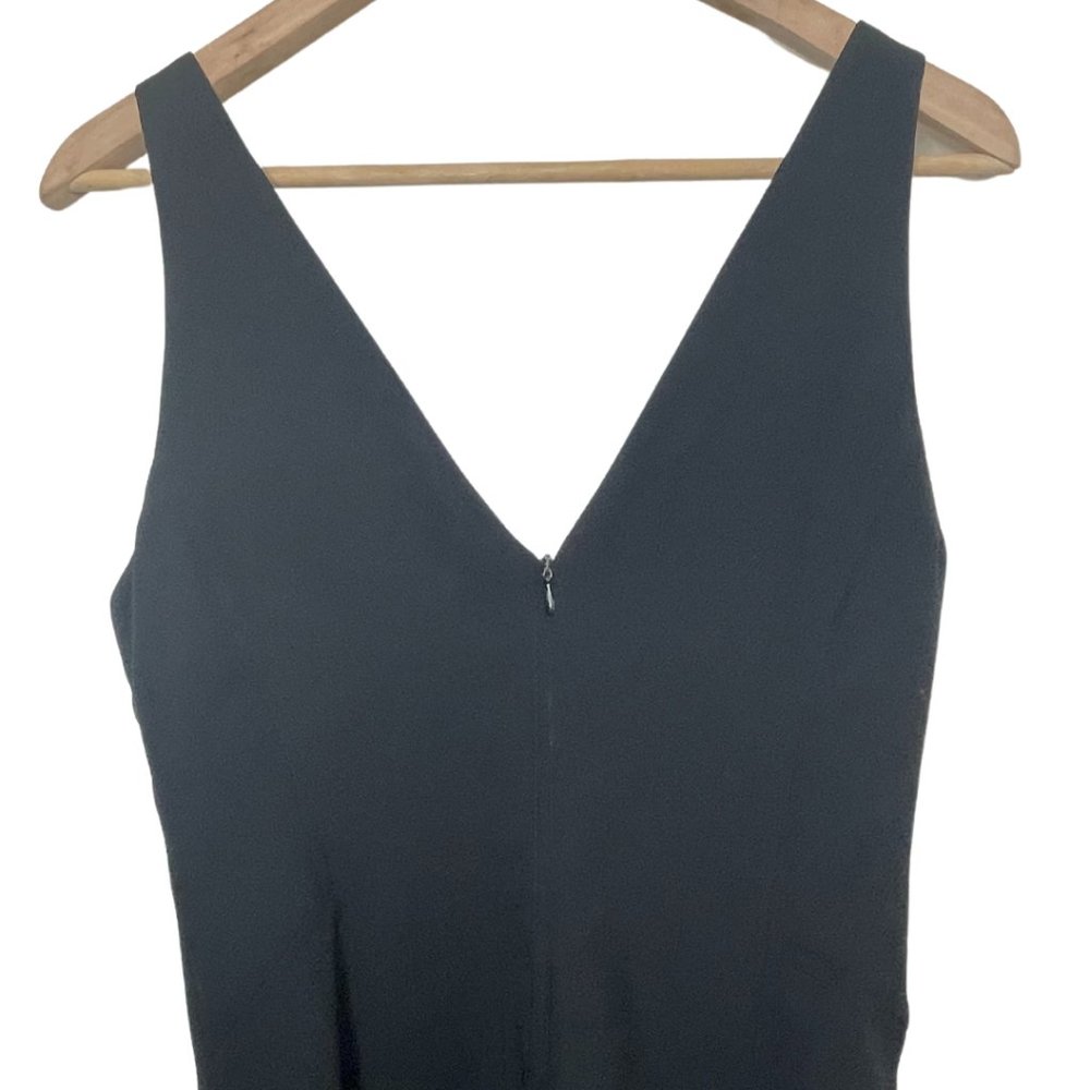 👗 ZARA | Black Tailored Sleeveless Dress | Size L - Picture 4 of 8